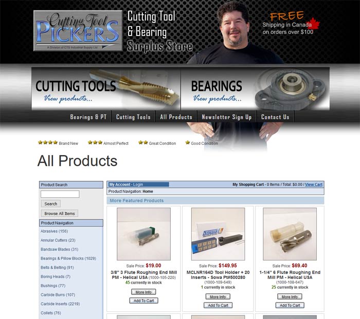 manufacturer parts website